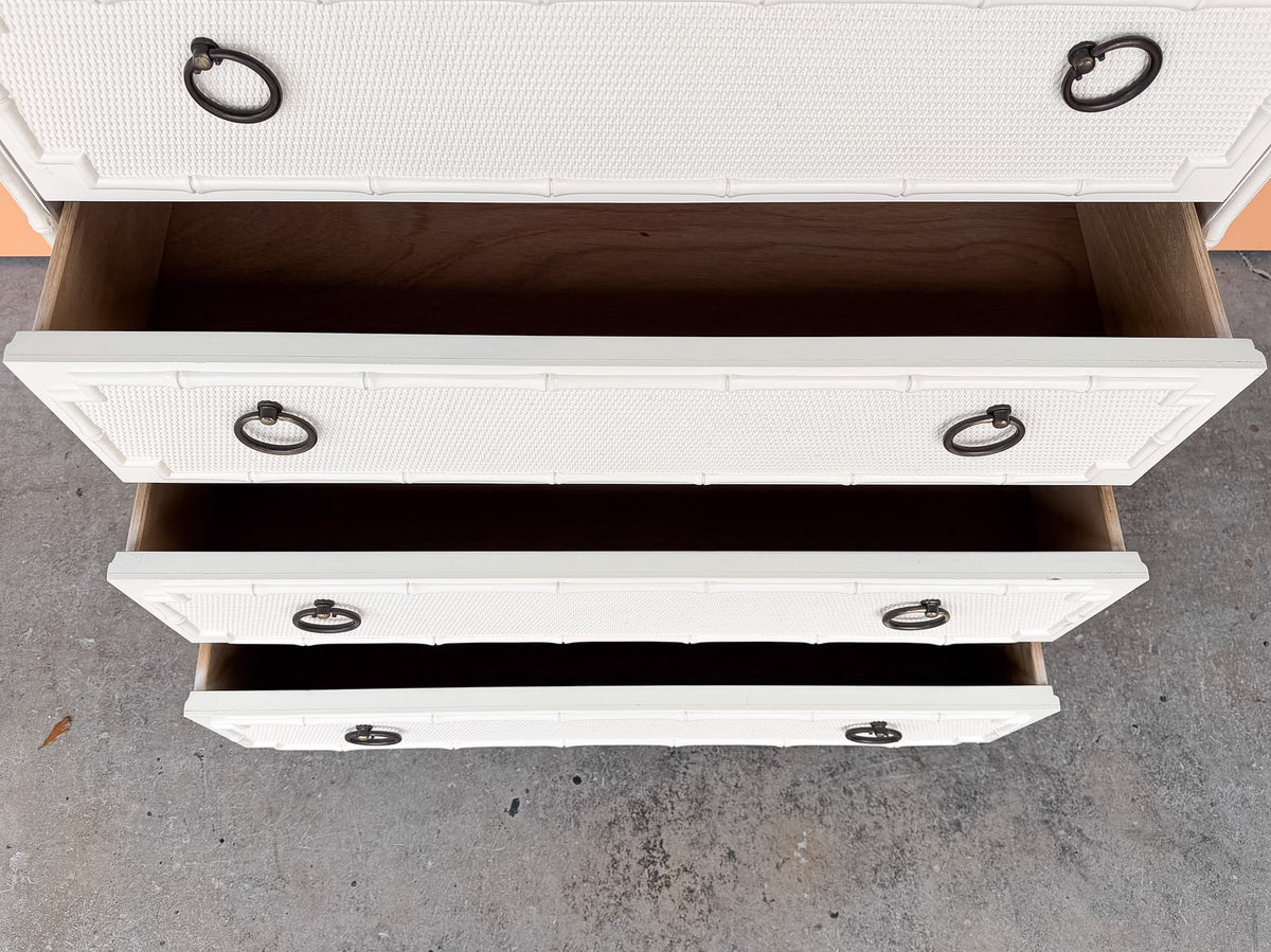 Faux Bamboo Omega Tall Chest