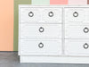 Palm Beach Style Faux Bamboo Double Dresser