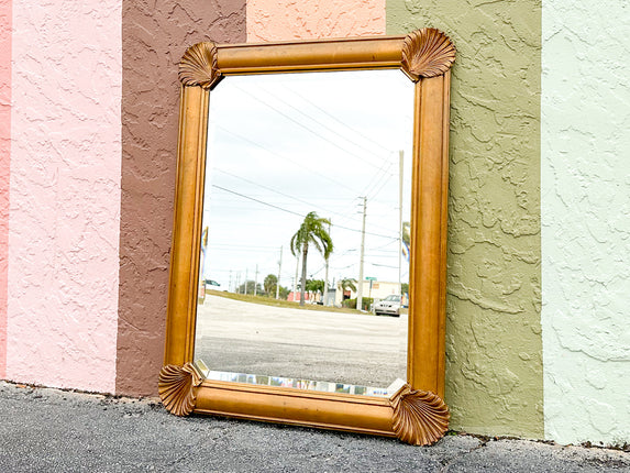 Regency Chic Shell Mirror