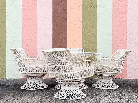 Webspun Outdoor Dining Set