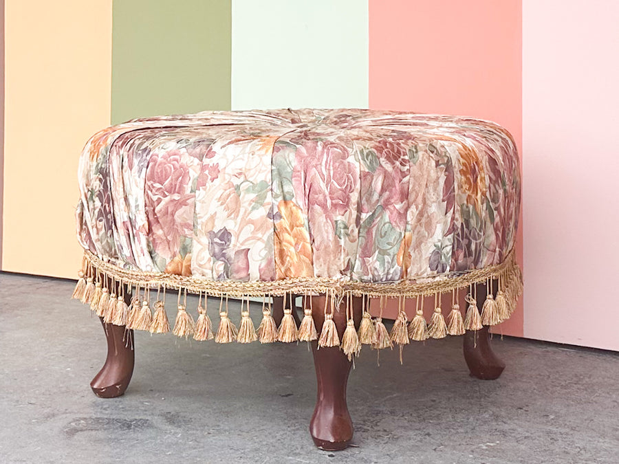 Granny Chic Tassel Ottoman