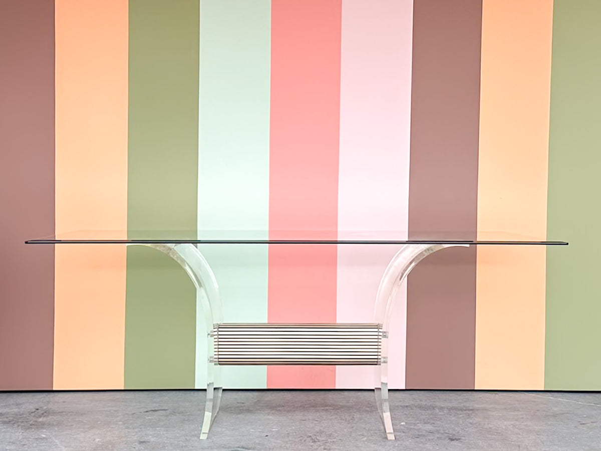 MCM Lucite Dining Table