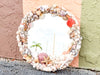 Cute Round Shell Mirror