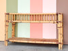 Old Florida Rattan Console
