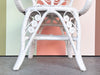 Fiddlehead Wicker Peacock Chair