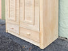 Pencil Reed Rattan Armoire