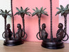 Pair of Monkey Candle Holders