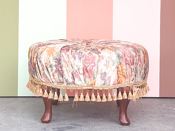 Granny Chic Tassel Ottoman