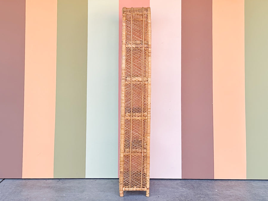 Island Style Rattan Etagere