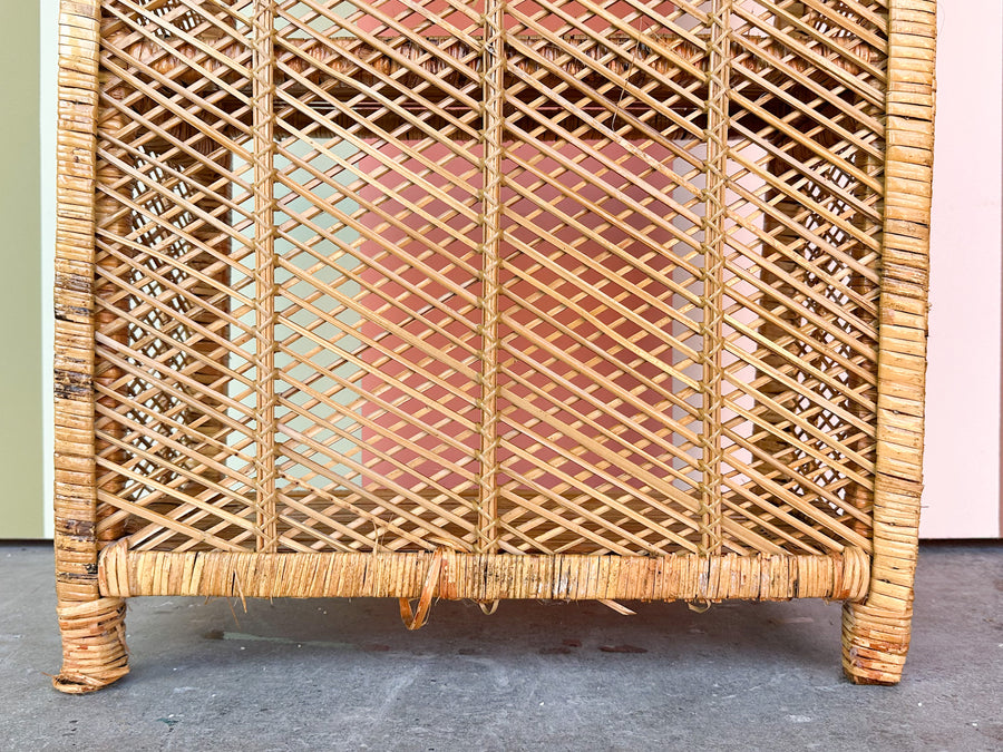 Island Style Rattan Etagere