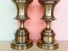 Pair of Brass Pineapple Stiffel Lamps