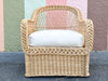 Bielecky Brothers Braided Rattan Lounge Chair