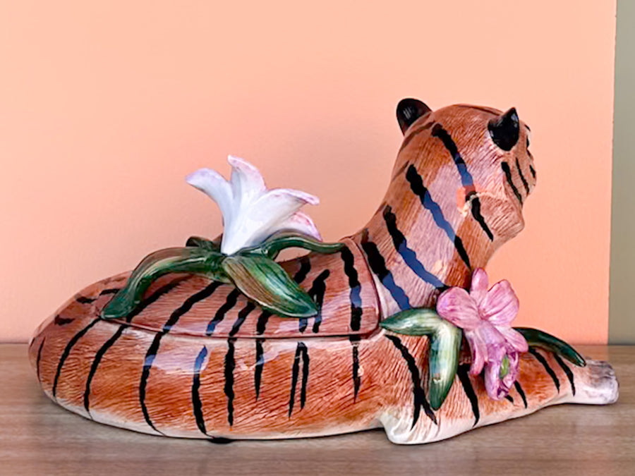 Fitz and Floyd Cheetah Dish