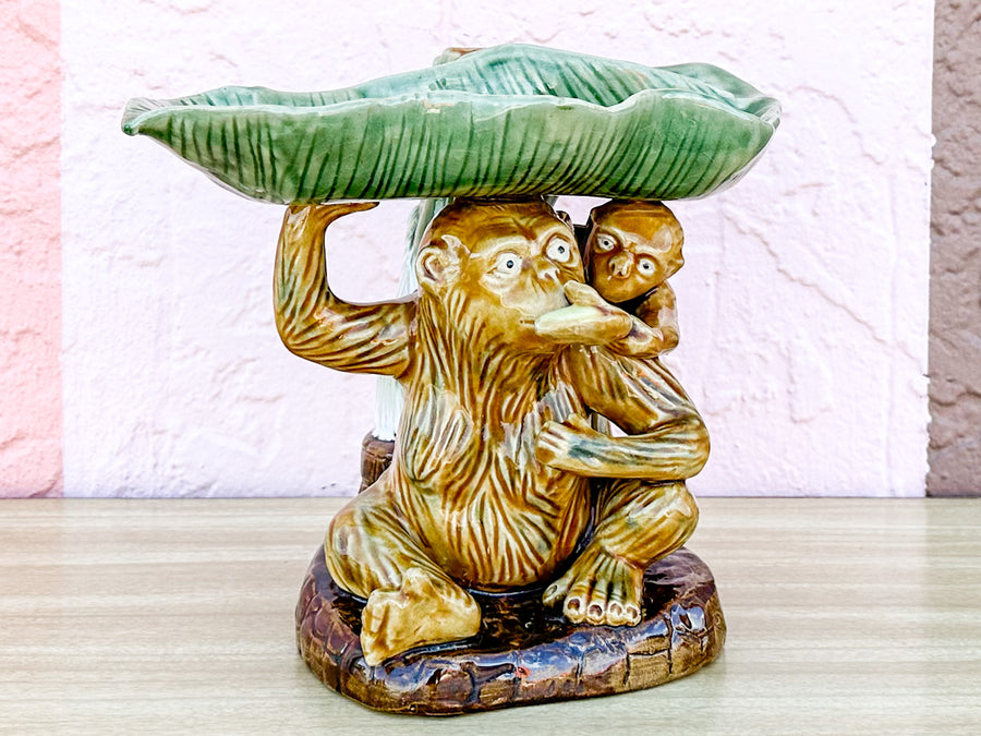 Two Monkeys Trinket Dish