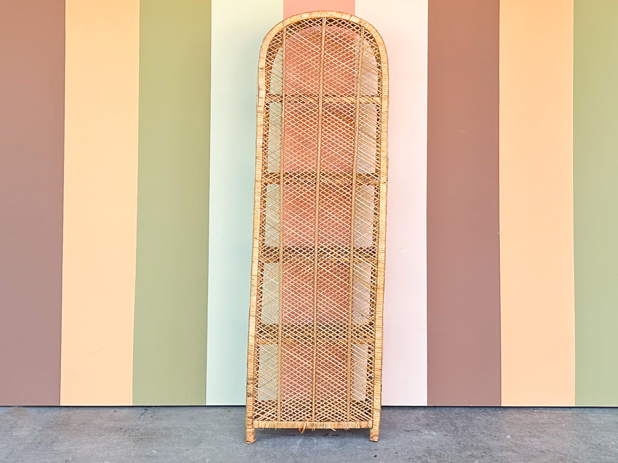 Island Style Rattan Etagere