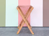 Rattan Wrapped Luggage Rack