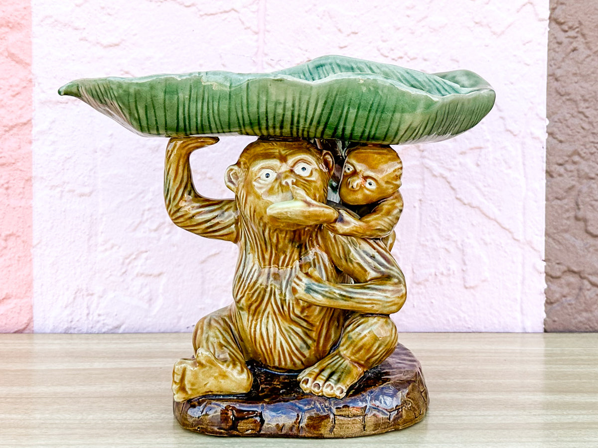 Two Monkeys Trinket Dish
