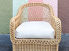 Bielecky Brothers Braided Rattan Lounge Chair