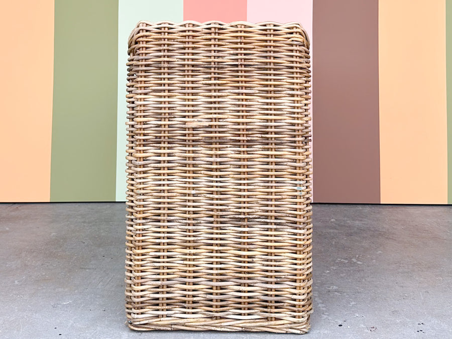Waterfall Woven Rattan Console