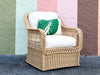 Bielecky Brothers Braided Rattan Lounge Chair