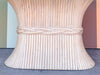 McGuire Style Sheaf of Wheat Dining Table