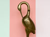 Pair of Large Brass Herons