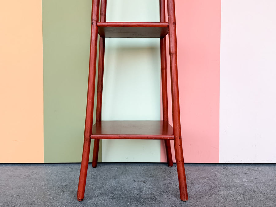 Cute Rattan Pagoda Etagere