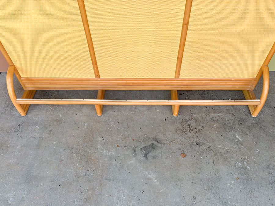 Seagrass and Rattan Bar with Stools