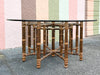 McGuire Rattan Dining Table