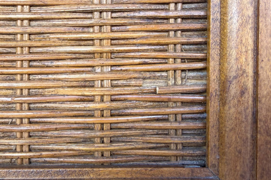 Handsome Faux Bamboo Lingerie Chest