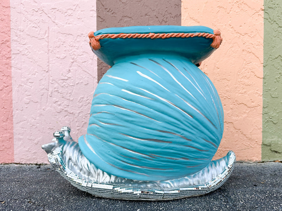Kips Bay Show House Disco Snail Garden Seat