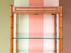 Handsome Thomasville Faux Bamboo Etagere