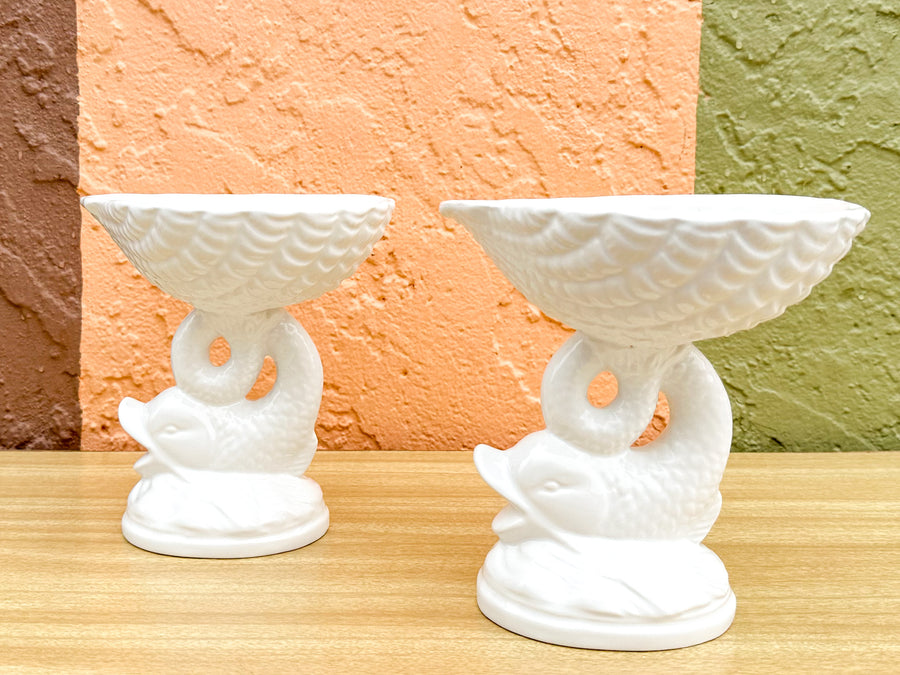 Pair of Koi Fish Trinket Dishes