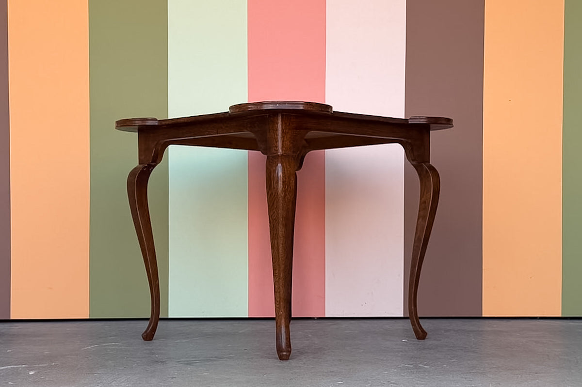 Handsome Italian Wood Game Table