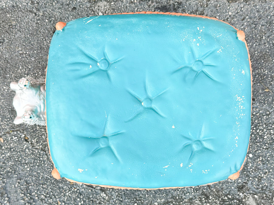 Kips Bay Show House Disco Snail Garden Seat