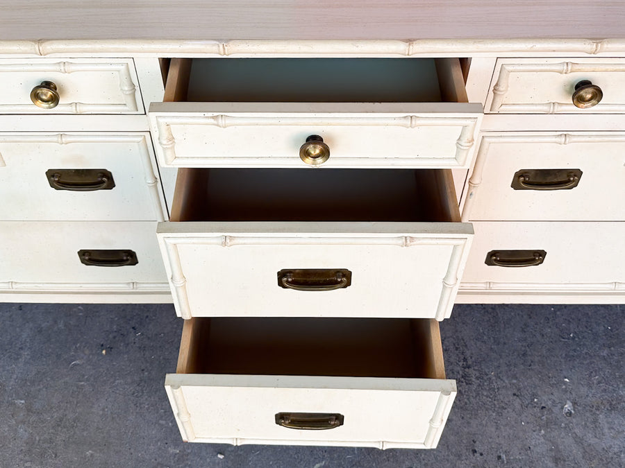 Palm Beach Chic Faux Bamboo Dresser