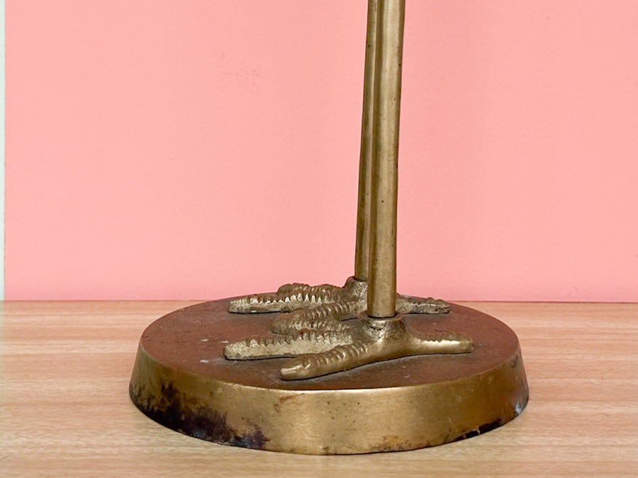 Pair of Large Brass Herons