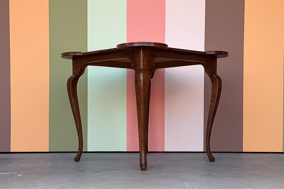 Handsome Italian Wood Game Table