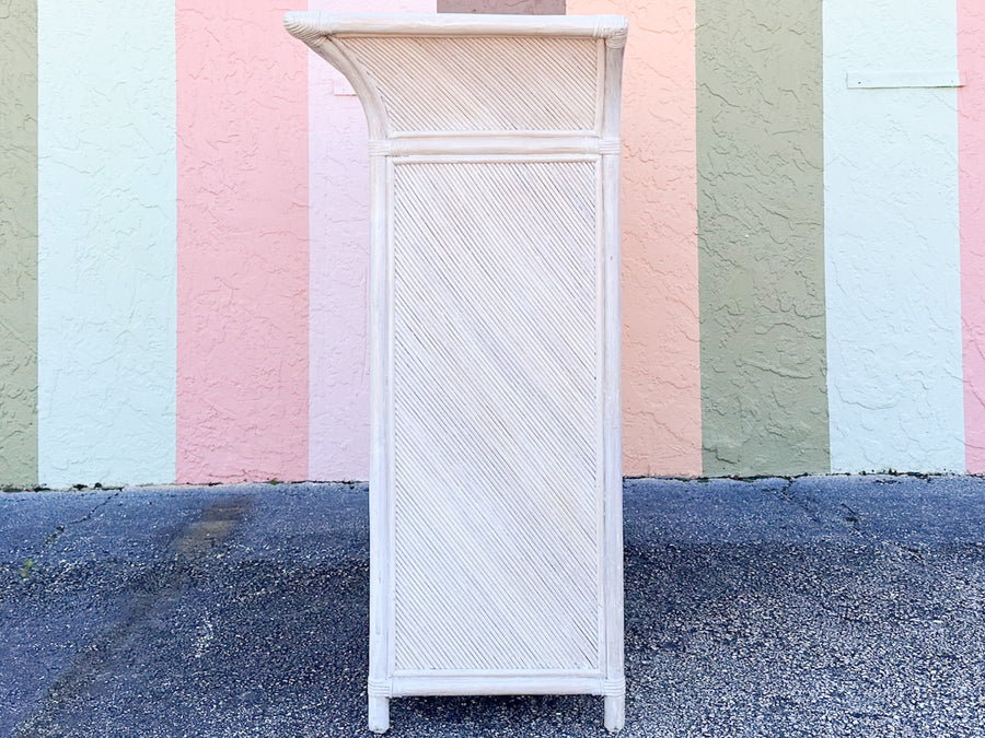 Coastal Chic Rattan Pencil Reed Bar