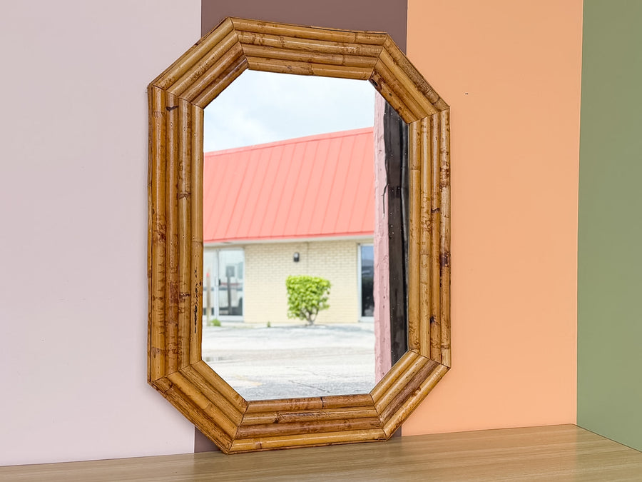 Island Chic Rattan Mirror
