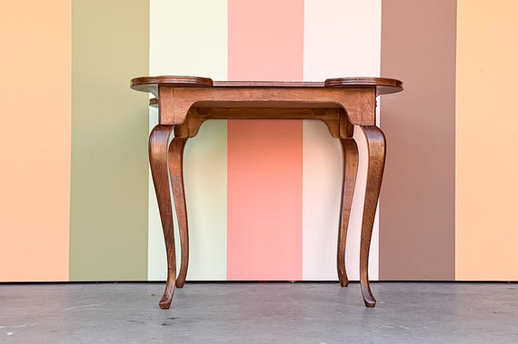 Handsome Italian Wood Game Table