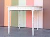 Palm Beach Style Faux Bamboo Dining Table
