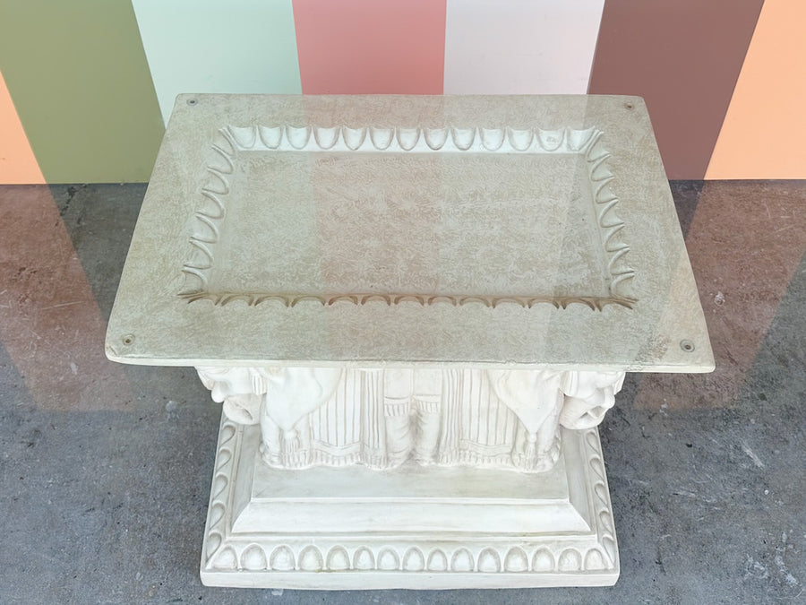 Plaster Elephant Dining Table