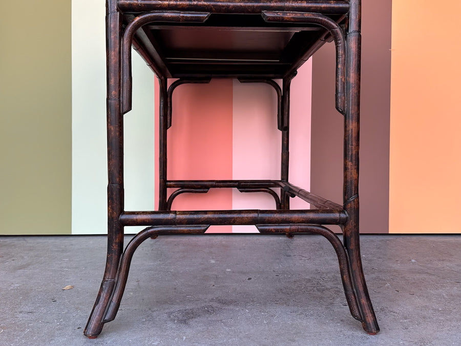 West Indies Style Rattan Writing Desk