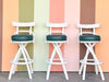 Old Florida Bamboo Bar and Stools