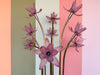 Pink Flower Floor Lamp