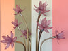 Pink Flower Floor Lamp