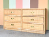 Dixie Rattan Wrapped Dresser