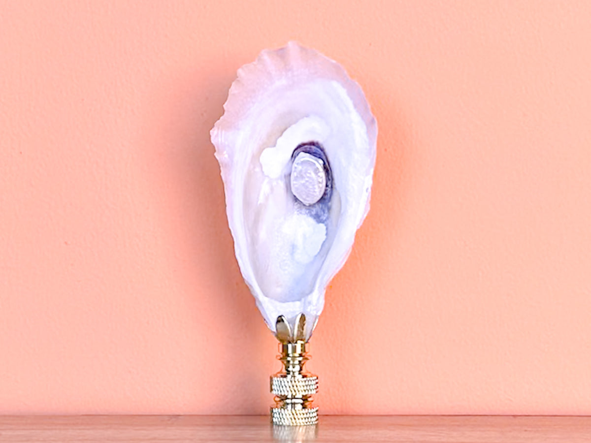 Oyster and Pearl Finial