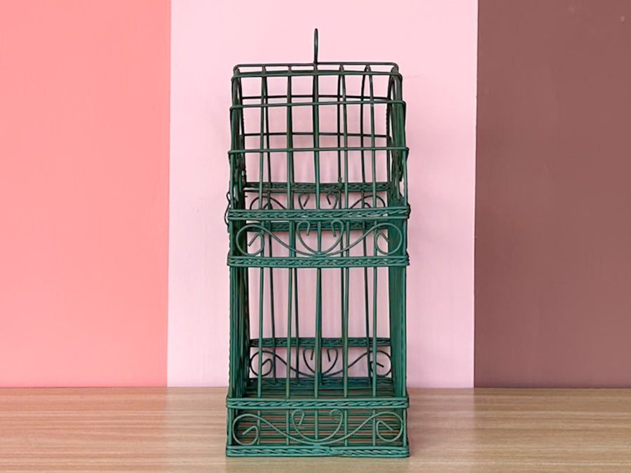 Petite Green Birdcage
